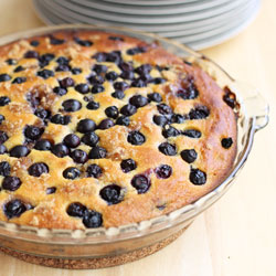 Blueberry Skillet Cake