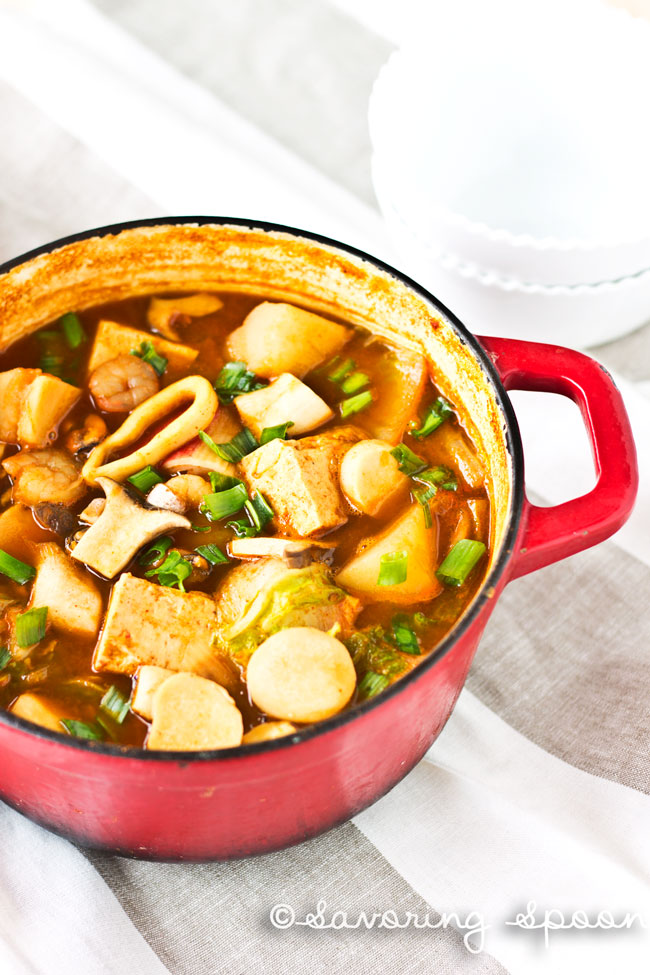 Spicy seafood stew to warm you up form inside-out!