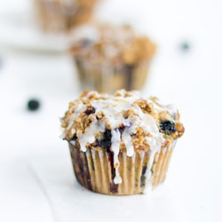 blueberry crumb muffin