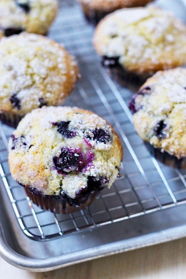 blueberry lemon sugar muffins_2